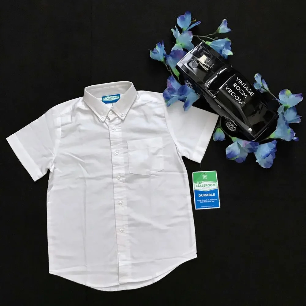 Classroom NWT Button Down School Uniform for Boys 5